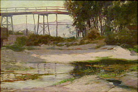 Landscape with Old Bridge