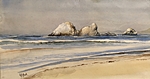 Seal Rocks from Ocean Beach
