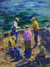 Seven Fishermen at Work