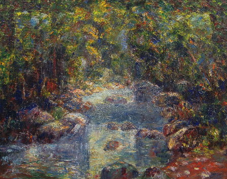Creek near Laguna