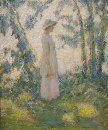 Lady in Forest